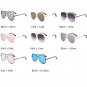 Big Aviator XXL "Talon" OVERSIZED Metal Gradient Women Sunglasses Shadz GAFAS