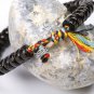 Tibetan Buddhist Braided Cotton Thread Lucky Knots Bracelet Natural Handmade