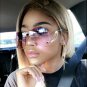 NEW Oversized Rimless Luxury Sunglasses Gradient Lens Vintage Women Fashion 2020
