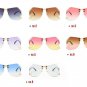 NEW Oversized Rimless Luxury Sunglasses Gradient Lens Vintage Women Fashion 2020