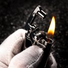 Unusual Vintage Rare Lighter Gasoline Kerosene Flint Refillable Auto Kick Start