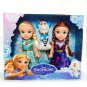 Frozen Anna Doll Frozen Princess Dolls Set For Girls Birthday Gift 16cm 3pcs