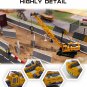 Engineering Construction Tractors Crawler Crane Truck Vehicle Children Toys Gift