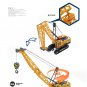 Engineering Construction Tractors Crawler Crane Truck Vehicle Children Toys Gift