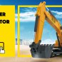 Engineering Construction Tractors Crawler Crane Truck Vehicle Children Toys Gift
