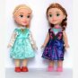 Elsa Doll Toys Princess Anna And Elsa Dolls 16 cm Cute Gift For Girl 2pcs/lot