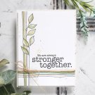 STRONGER TOGETHER Metal Cutting Dies And Stamps For DIY Scrapbooking Photo Album Embossing