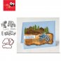 CAR Metal Cutting Dies And Stamps For DIY Scrapbooking Photo Album Embossing