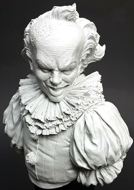 1/10 BUST Resin Figure Model Kit THE HORROR CLOWN Unpainted Unassambled