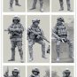 1/35 9pcs Resin Figure Model Kit Modern Russian Tank Crew Army Soldiers No Tank