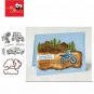 CAR AND MOTOBIKE Metal Cutting Dies And Stamps For DIY Scrapbooking Photo Album