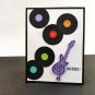 MUSIC Metal Cutting Dies Clear Stamps For DIY Scrapbooking Photo Album Craft