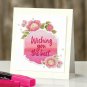 TAGS IN BLOOM Metal Cutting Dies Clear Stamps For DIY Scrapbooking Photo Album
