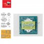 STITCHED SO SWEETLY Metal Cutting Dies Clear Stamps For DIY Scrapbooking Photo