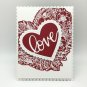 BOTANICAL HEART Metal Cutting Dies And Stamps Stencil Scrapbooking For DIY Album