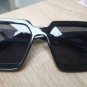 Fashion Square Sunglasses Metal Side Gradient Men Women Vintage Hip Hop Eyewear