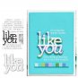 LIKE YOU Metal Cutting Dies And Stamps Embossing Stencil For DIY Scrapbooking
