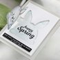 BUNNY BUTT EASTER Metal Cutting Dies Clear Stamps For DIY Scrapbooking Photo