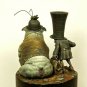1/32 Resin Figure Model Kit Fairytale Creatures Leprechaun and Bulldog Unpainted