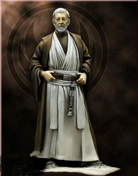 70mm Resin Figure Model Kit Obi-Wan Kenobi Star Wars Unassambled Unpainted