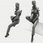 1/16 Resin Figure Model Kit Sexy Girl Military Soldier Unassambled Unpainted