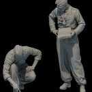 1/35 Resin Figure Model Kit WWII WW2 Bristish Soldiers Unassembled Unpainted