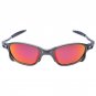 X-Metal Juliet Cyclops Sunglasses UV400 Ruby Polarized Glasstitanium Goggles