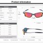 X-Metal Juliet Cyclops Sunglasses UV400 Ruby Polarized Glasstitanium Goggles