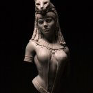 1/10 BUST Resin Figure Model Kit Sexy Girl Leopard Princess of Egypt Unpainted