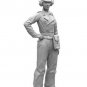 1/16 Resin Figure Model Kit German Soldiers Sexy Girl (no Tank) WWII Unpainted