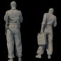 1/35 Resin Figure Model Kit WWII Bristish Officer Soldier Tankers Multi Styles