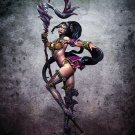 1/24 Resin Figure Model Kit Sexy Beauty Fantasy Girl Dancing Unpaint Unassemble