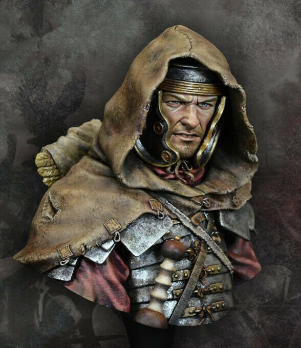 1/10 BUST Resin Figure Model Kit The Roman Legionary Unassamble Unpainted