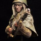 1/10 BUST Resin Figure Model Kit Soviet Soldier Shooter WWII WW2 Unpainted