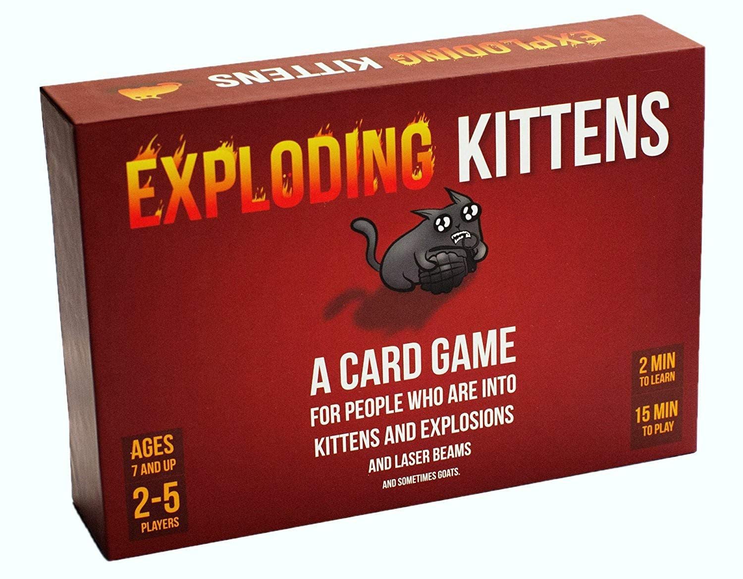 Exploding Kitten A Card Game For People Who Are Into Kittens And Explosions And Laser Beams