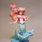 Disney Princess 10-13cm Ariel Belle Snow White Tinker Bell 5pcs/set Figure Doll