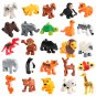 Animal Collection Model Figures 31 pcs/lot Blocks Big Size DIY Compatible Duploed Building Block