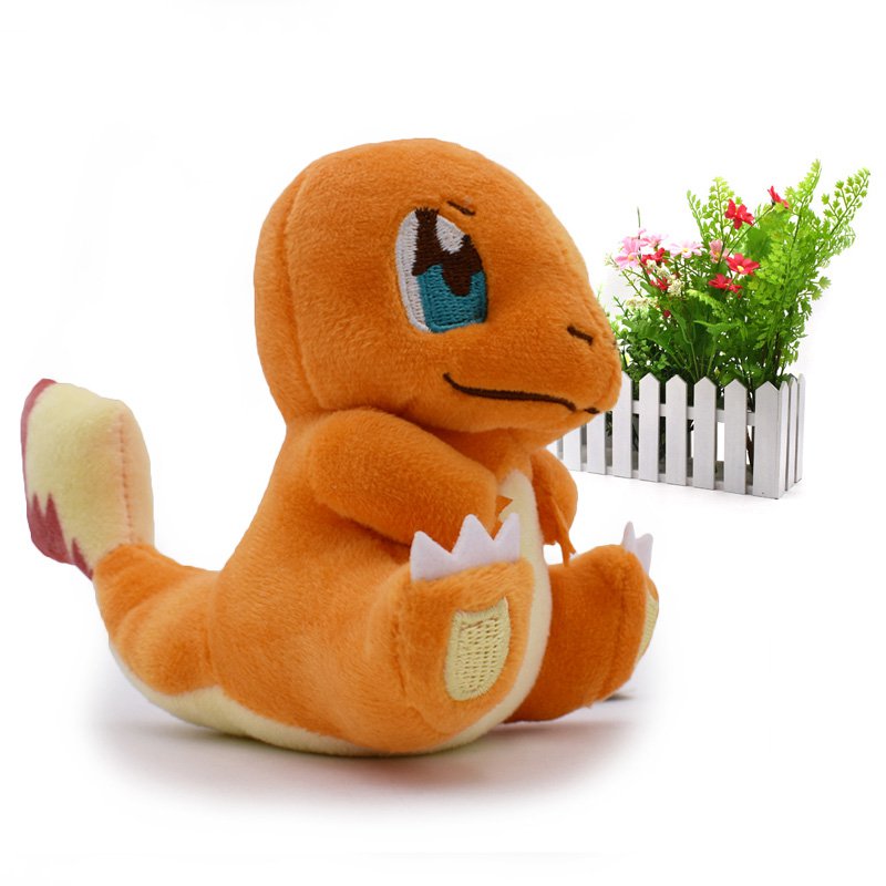 Pokemon Charmander Stuffed Plush Cartoon Dolls Anime Hitokage Peluche Christmas Gift For Children