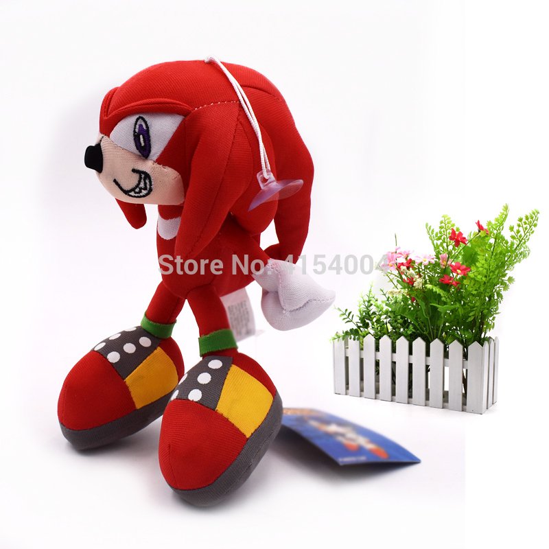 red sonic toy