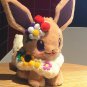 2pcs Pikachu And Eievui's Easter Eevee Pikachu Plush Doll Stuffed Toy New Authentic Japan Anime