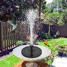 Bird Bath Solar Powered Fountain Floating Water Pool Pond Waterfall Fountain Garden Decoration