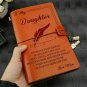 TO DAUGHTER - I'm Always Here For You - Love Mom - Vintage Journal Engraved Notebook Diary