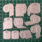 Toilet Roll Paper 2020 Metal Cutting Dies for DIY Scrapbooking photo album Decorative Embossing