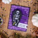 Creepy Skeleton Metal Cutting Die For Haloween 2020 Stencil Scrapbooking For DIY Photo Album