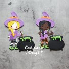 Halloween Witch Metal Cutting Die Stencil Scrapbooking For DIY Photo Album