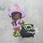 Halloween Witch Metal Cutting Die Stencil Scrapbooking For DIY Photo Album