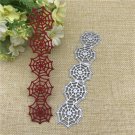 Halloween Spider Web Lace Border Edge Metal Cutting Die Stencil Scrapbooking For DIY Photo Album