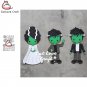 Halloween Prince and Princess Metal Cutting Die Stencil Scrapbooking For DIY Photo Album