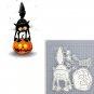 Cat With Pumpkin Metal Cutting Die Stencil Scrapbooking For DIY Photo Album