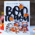 Halloween Animal Party Metal Cutting Die And Stamp Stencil Scrapbooking For DIY Photo Album